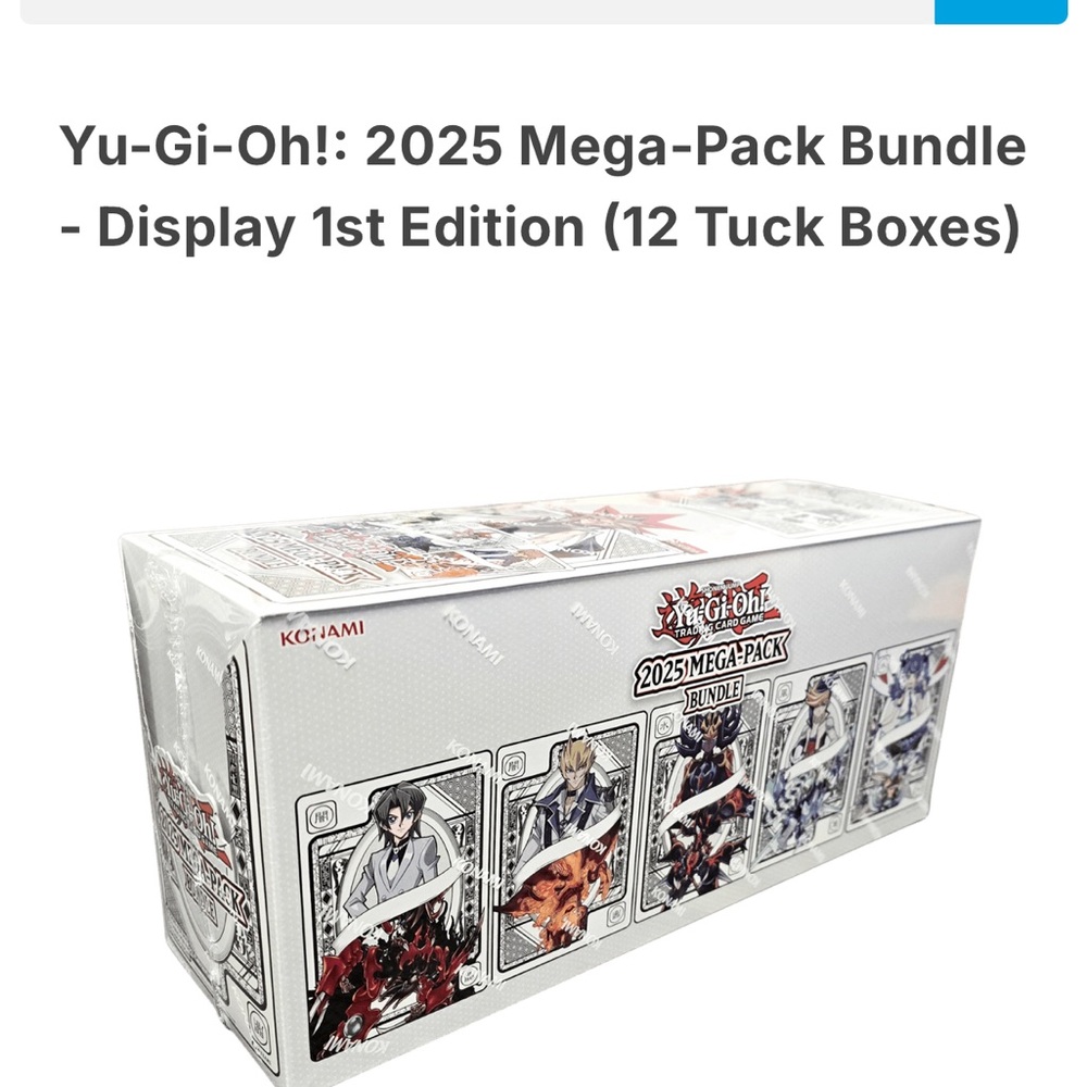 Yu-Gi-Oh! 2025 Mega-Pack Bundle